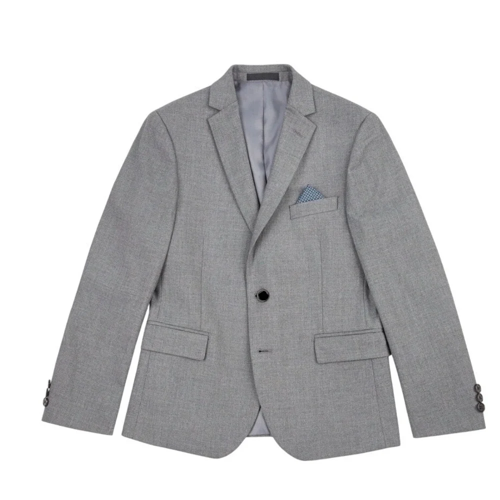 Ralph Lauren Kids Grey UltraFlex Suit Jacket Blazer 10R New SALE
